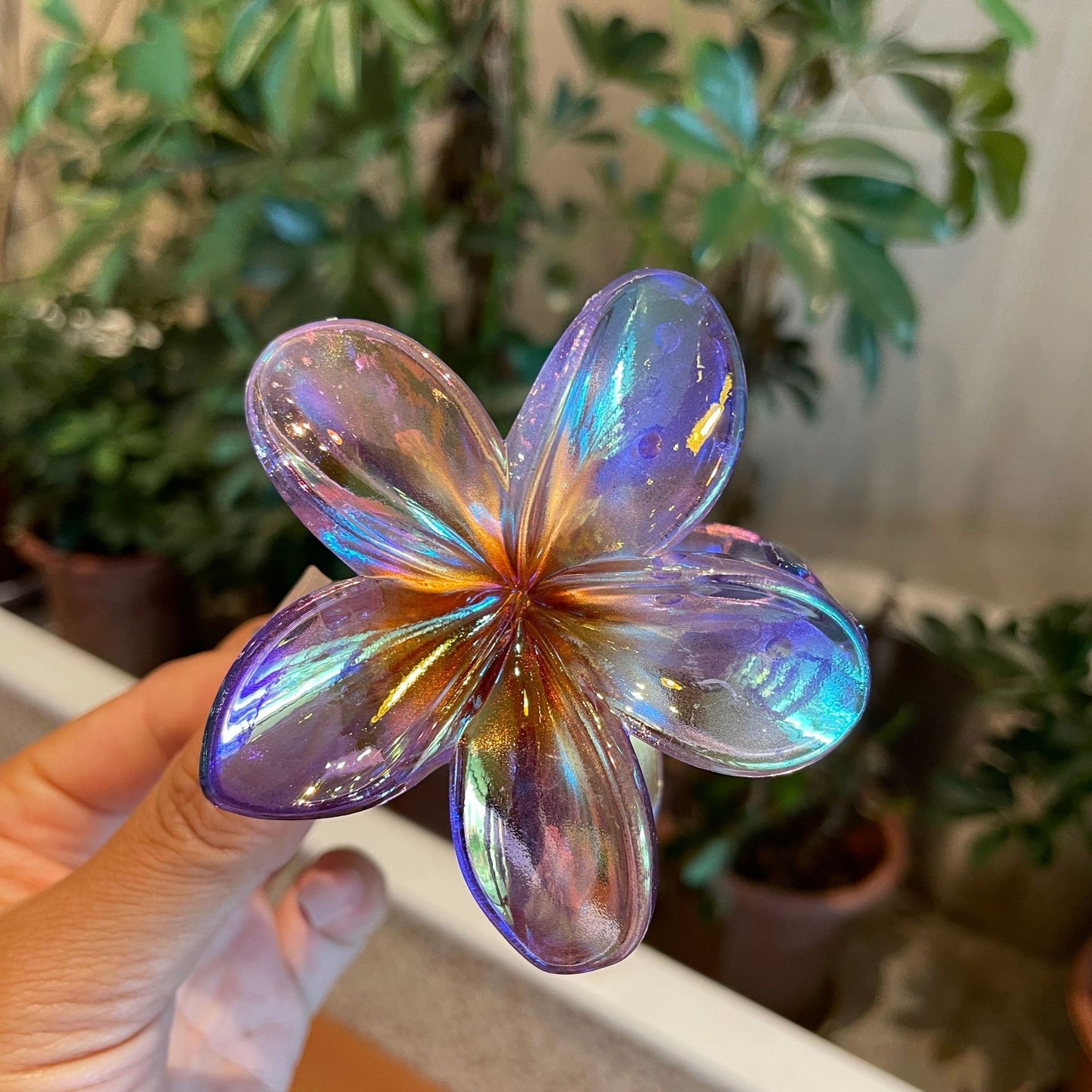Women’s Colorful Flower Hair Barrettes