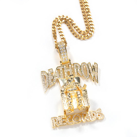 Zircon Pendant Hip-Hop Necklace