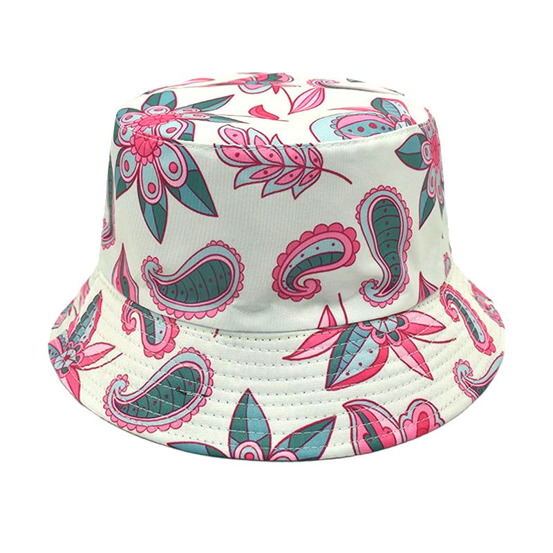 Double-Sided Printed Fisherman Hat