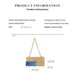 Straw Chain Flap Shoulder Women's Bag