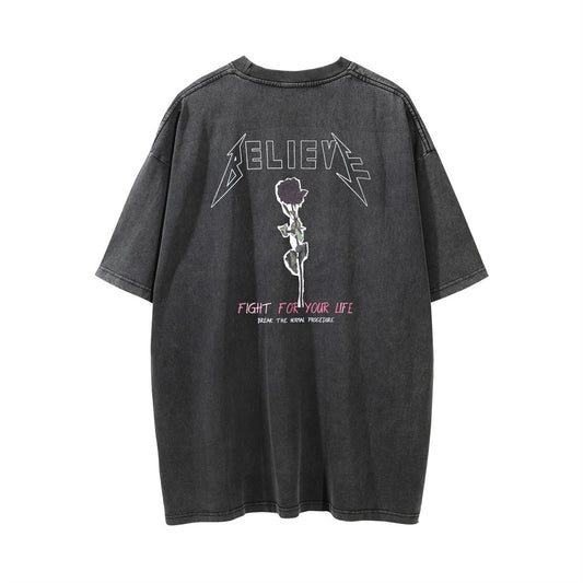 Men’s Loose Fit American Street T-Shirt