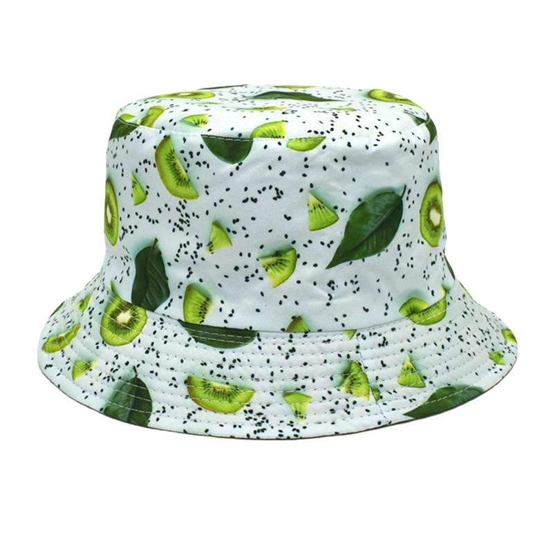 Double-Sided Printed Fisherman Hat