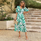 Women's V-Neck Long Summer Dress