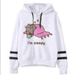 Loose Fit Fleece Casual Hoodie