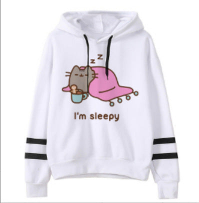 Loose Fit Fleece Casual Hoodie