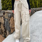 High Waist Wide Leg Trousers