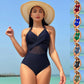 Halter-Neck One-Piece Swimsuit