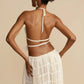 Backless Halterneck Sling Dress