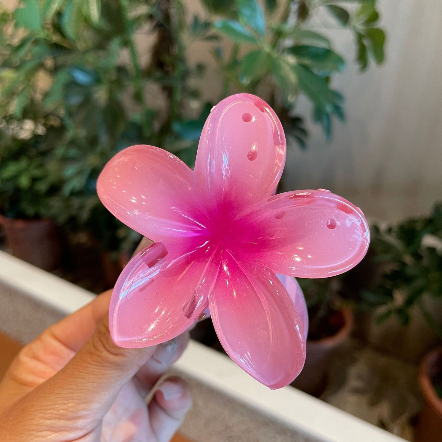 Women’s Colorful Flower Hair Barrettes