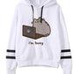 Loose Fit Fleece Casual Hoodie