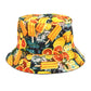 Double-Sided Printed Fisherman Hat
