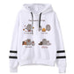 Loose Fit Fleece Casual Hoodie