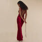 Evening Lace-Up Long Dress