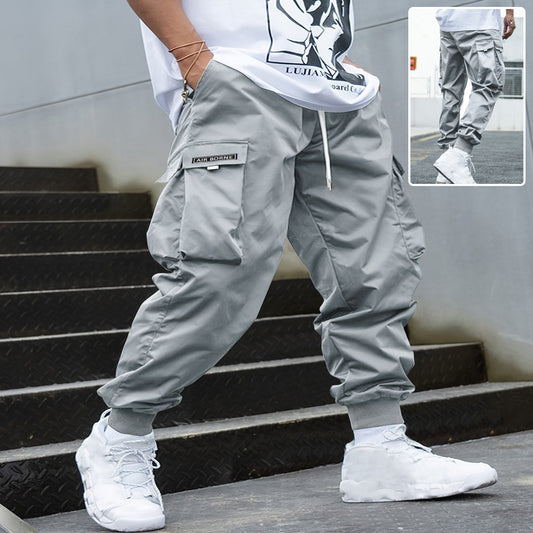 Multi-Pocket Cargo Pants for Men