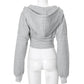 Zipper Hoodie Cardigan Jacket