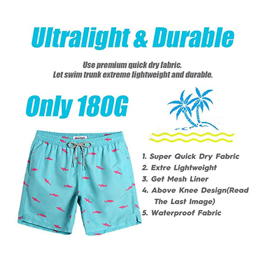 Men's Casual Beach Swim Shorts