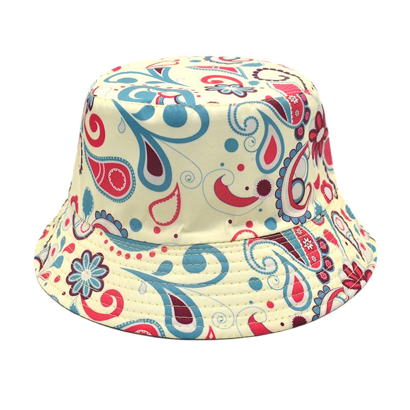 Double-Sided Printed Fisherman Hat
