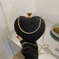Heart-Shaped Evening Clutch Bag