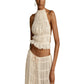 Backless Halterneck Sling Dress