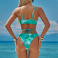 3pcs Tie Dye Bikini with Skirt