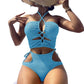 Bikini Split Rope Tie Swimsuit
