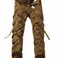 Men’s Washed Multi-Pocket Cargo Pants