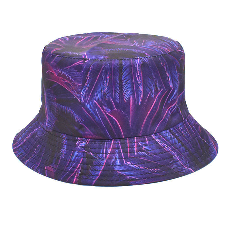 Double-Sided Printed Fisherman Hat