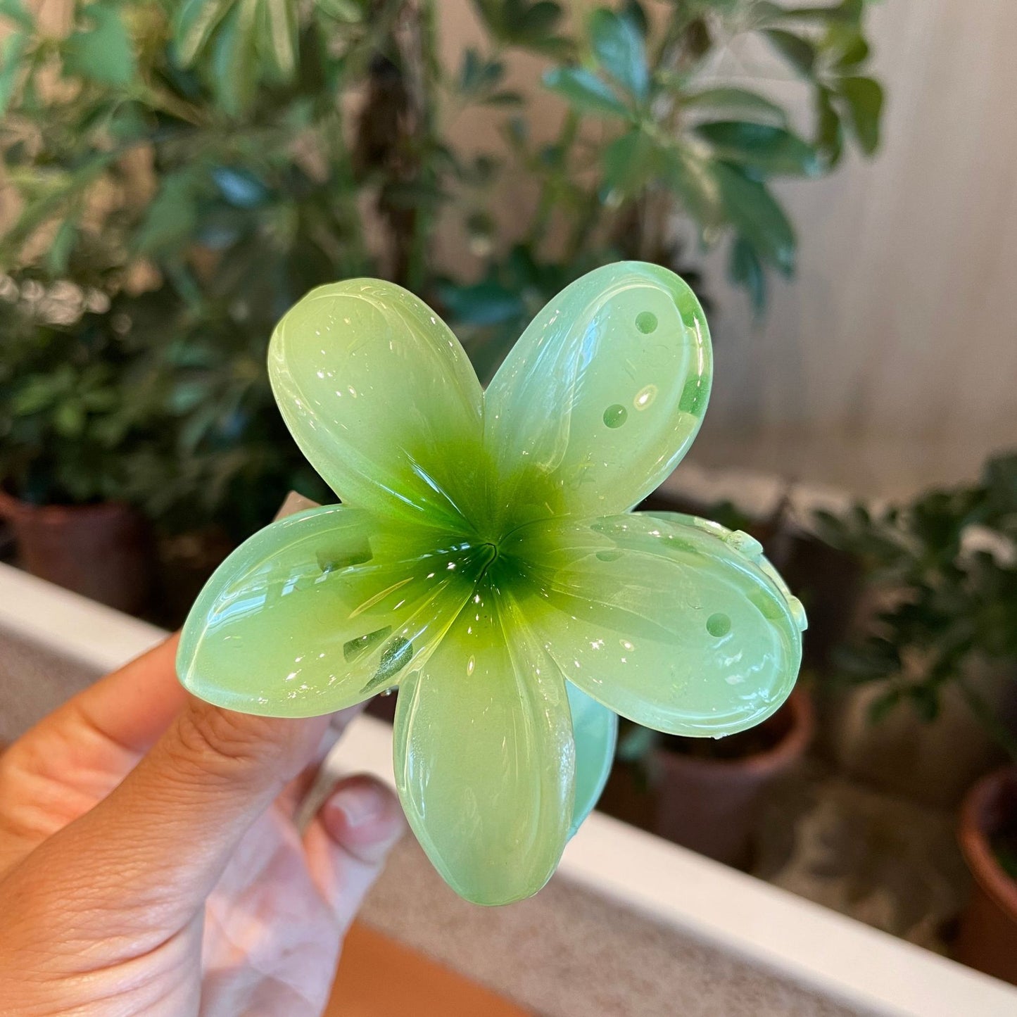 Women’s Colorful Flower Hair Barrettes