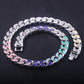 Multicolor Diamond Hip-Hop Chain
