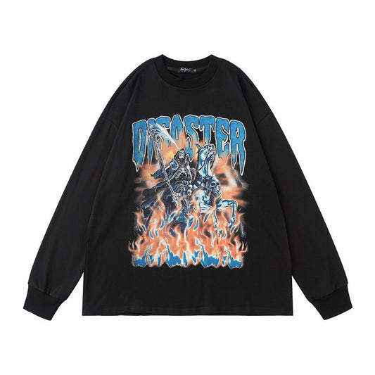 Vintage Loose Fit Rap Top